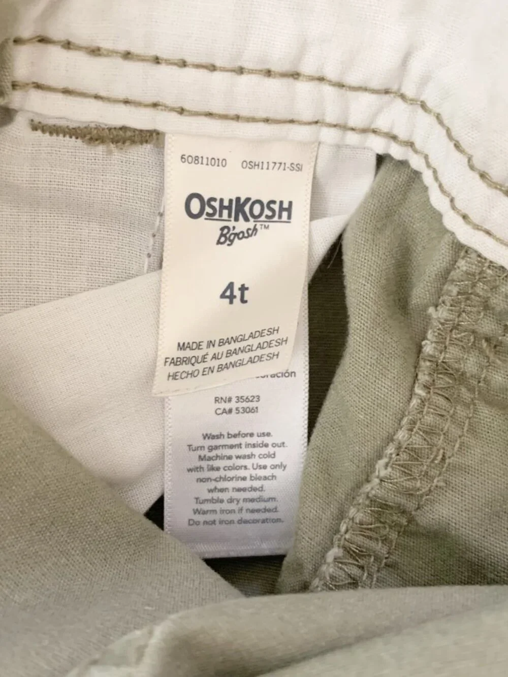 OshKosh Shortalls / Overalls • 4T